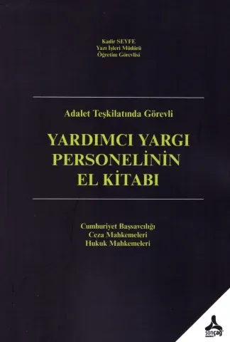 Yardımcı Yargı Personelinin El Kitabı