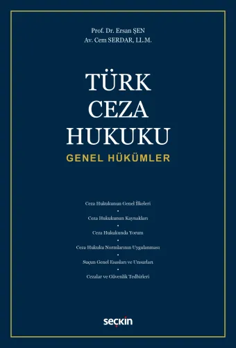 Türk Ceza Hukuku Genel Hükümler