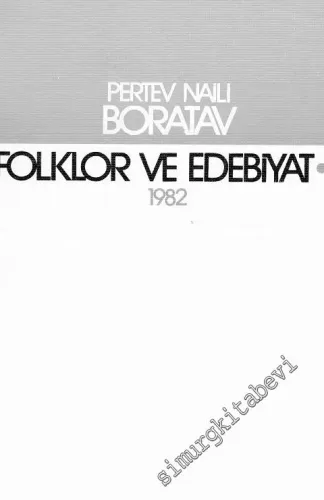 Folklor ve Edebiyat 1982 Cilt 1 -        1983