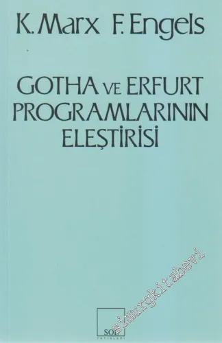 Gotha ve Erfurt Programlarının Eleştirisi -         2010