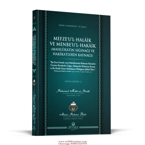 Mefzeul Halaik ve Menbeul Hakaik Ahmet Mahmut Ünlü