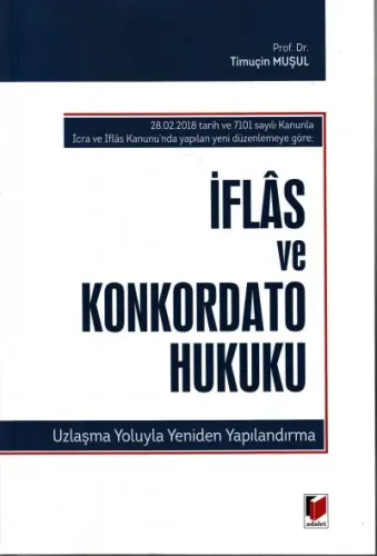 İflas ve Konkordato Hukuku