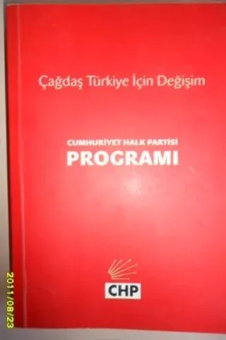 Cumhuriyet Halk Partisi Programı