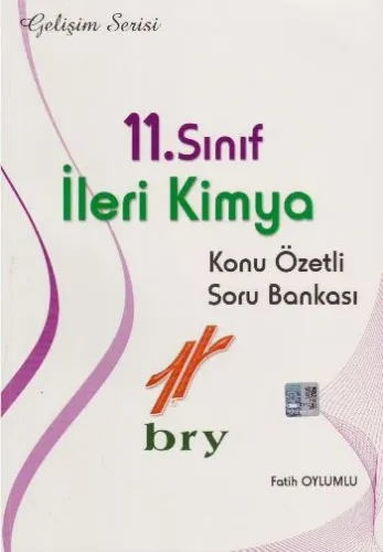Birey 11. Sınıf İleri Kimya Konu Özetli Soru Bankası