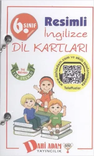 6. Sınıf Resimli İngilizce Dil Kartları