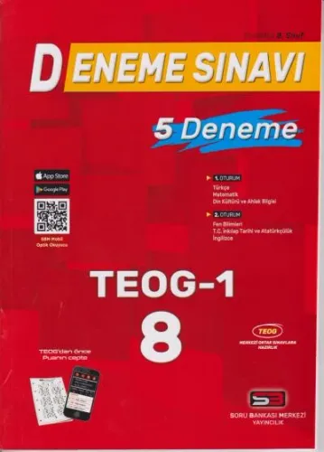 Soru Bankası Merkezi 8. Sınıf TEOG 1- 5 Deneme