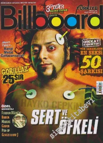 Billboard Dergisi Dosya : Hayko Cepkin  Tüm Zamanların En Seksi 50 Şarkısı + 3 Poster - Sayı: 41      Mart  2010