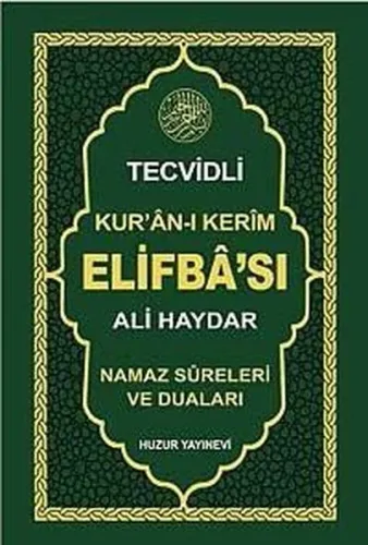Ali Haydar Tecvidli Kur'an-ı Kerim Elifba'sı
