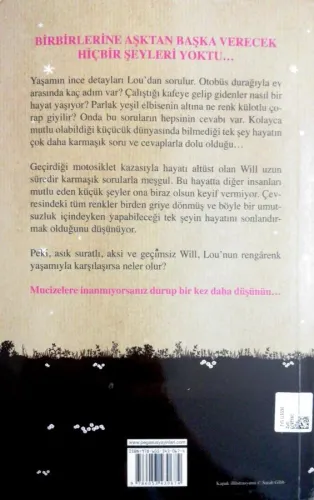 Senden Önce Ben Jojo Moyes Pegasus Yayıncılık