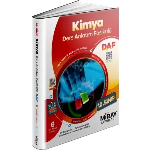 Miray 10. Sınıf Kimya DAF Ders Anlatım Fasikülü 2026