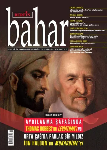Berfin Bahar Aylık Kültür, Sanat Ve Edebiyat Dergisi Sayı: 311