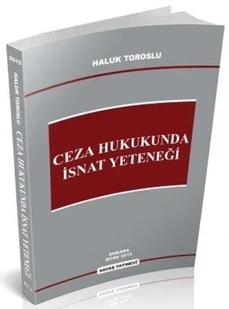 Ceza Hukukunda İsnat Yeteneği