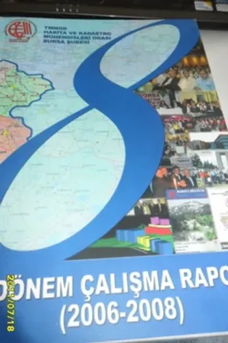TMMOB Harita Ve Kadastro Mühendisleri Odası Bursa Şubesi 8.Dönem Çalışma Raporu