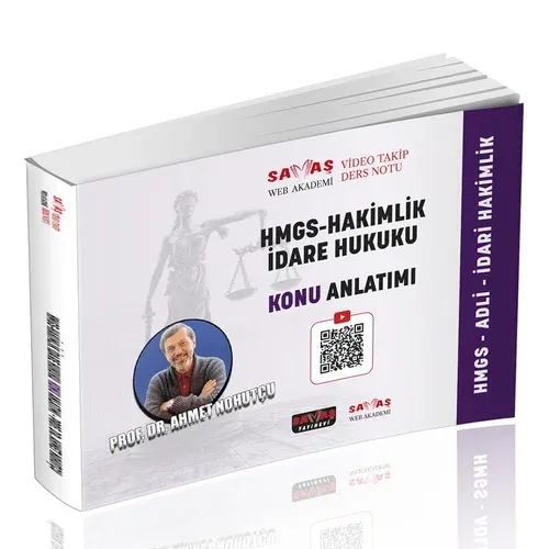 Adli-İdari Hakimlik HMGS İdare Hukuku Video Takip Ders Notu Konu Anlat