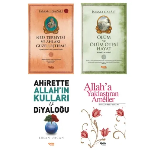 Nefs Terbiyesi-Kıyamet ve Ahiret-Ahirette Allahın Kulları İle Diyaloğu 4'lü Set
