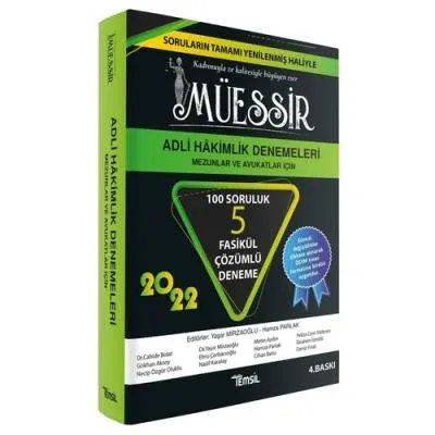 Adli Hakimlik Denemeleri