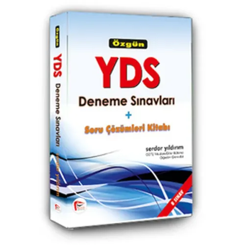 Özgün YDS Deneme Sınavları ve Soru Çözümleri Kitabı - 8 Sınav; Soru Çözümleri Kitabı