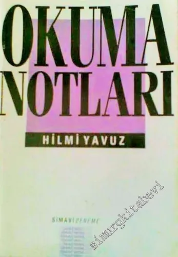 Okuma Notları -        1993