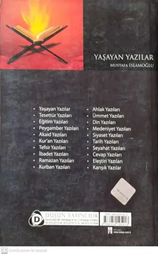 Yaşayan Yazılar Mustafa İslamoğlu Düşün Yayıncılık