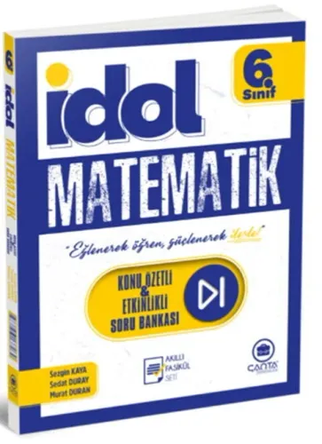 Çanta Yayınları 6. Sınıf İdol Matematik Konu Özetli ve Etkinlikli Soru Bankası