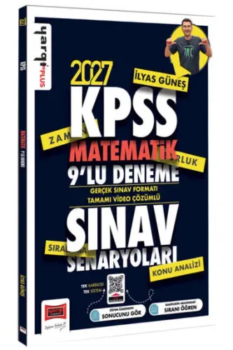 Yargı Yayınları 2027 KPSS Matematik Sınav Senaryoları Tamamı Video Çöz