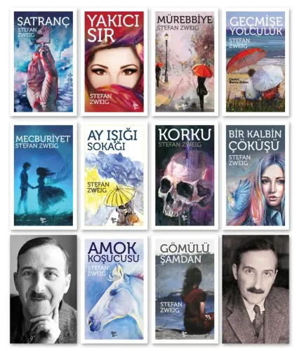 Stefan Zweig 10 Kitap Takım - Halkkitabevi