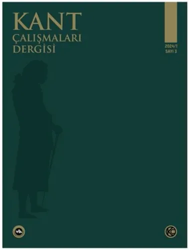 Kant Çalışmaları Dergisi Sayı 3