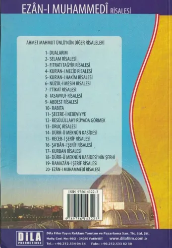 Ezan-ı Muhammedi Risalesi Ahmet Mahmut Ünlü Dila Yayıncılık %50 indiri