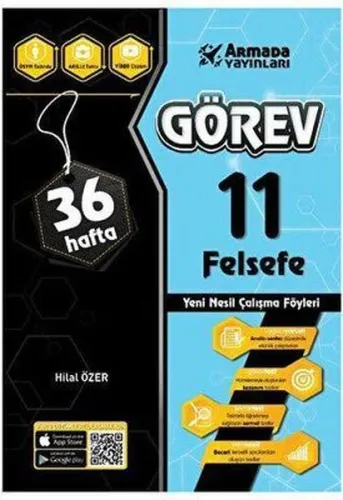 Armada Yayınları 11. Sınıf Felsefe Görev Çalışma Föyleri