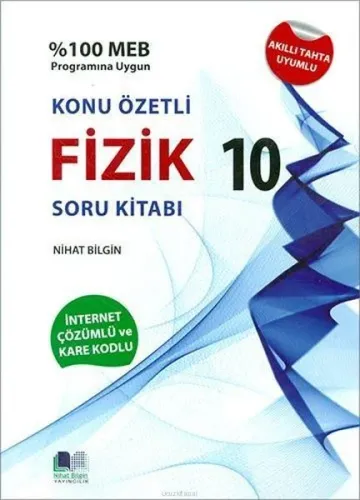 Nihat Bilgin 10. Sınıf Fizik Soru Kitabı