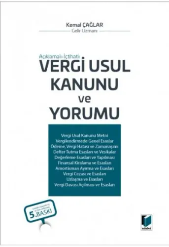 Vergi Usul Kanunu ve Yorumu