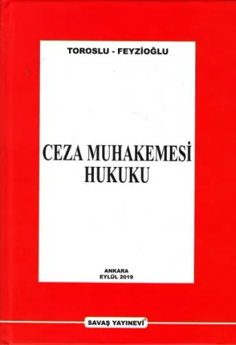 Ceza Muhakemesi Hukuku