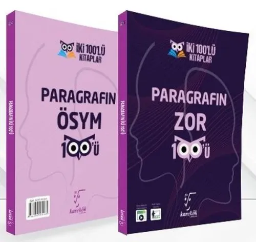 Karekök Yayınları Paragrafın Zor ÖSYM 100 ü
