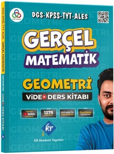Gerçel Matematik DGS KPSS TYT ALES Geometri Video Ders Kitabı