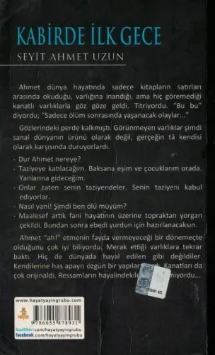 Kabirde İlk Gece Seyit Ahmet Uzun Hayat Yayıncılık %44 indirimli