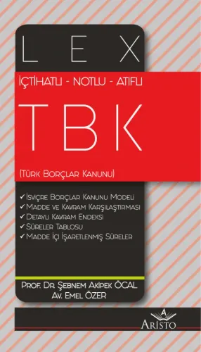 LEX Türk Borçlar Kanunu (TBK)