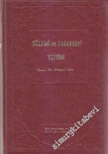 Sülemi ve Tasavvufi Tefsiri -