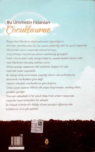 Bu Ümmetin Fidanları Çocuklarımız Nureddin Yıldız Tahlil Yayınları