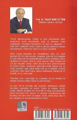 Dinde Reform Değil İslam’da Tecdit (2 Cilt Takım) Yaşar Nuri Öztürk Ye