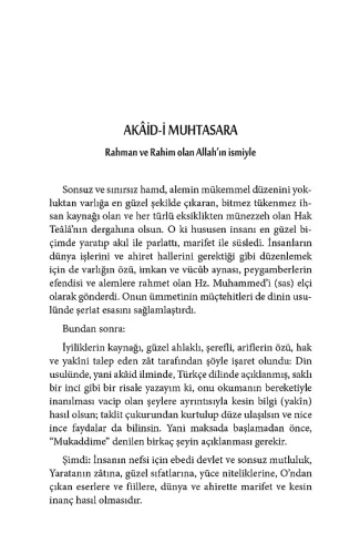 Kelam ve Akaid Risaleleri Kemalpaşazade