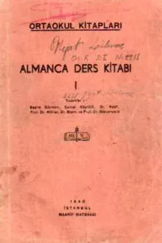 Almanca Ders Kitabı I