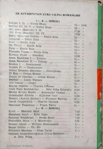 Kaygılarımızın Kışı John Steinbeck Ak Kitabevi %40 indirimli