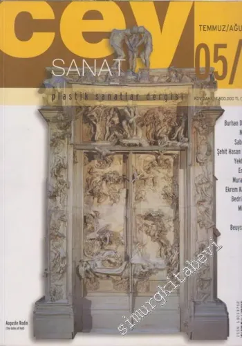 Cey Sanat Plastik Sanatlar Dergisi - Sayı: 5    2  Temmuz - Ağustos