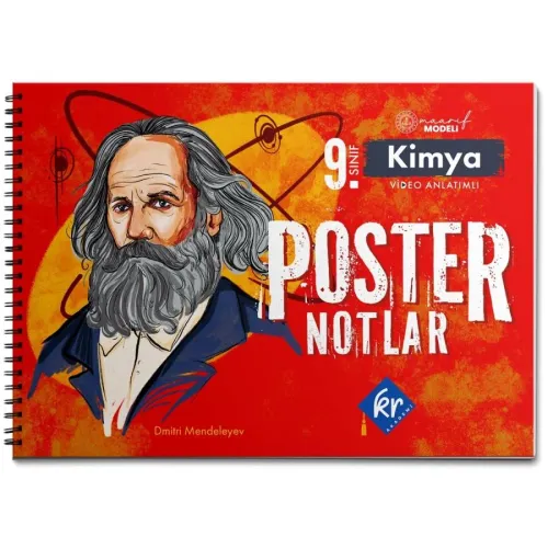 KR Akademi 9. Sınıf Maarif Modeli Kimya Poster Notlar