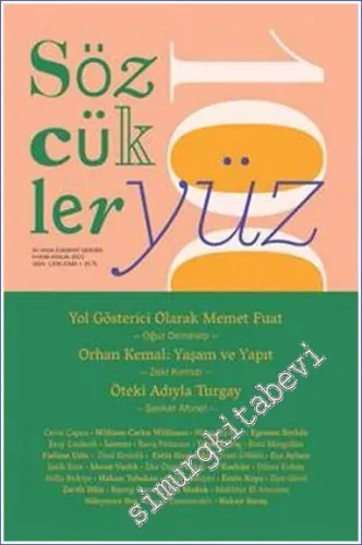 Sözcükler İki Aylık Edebiyat Dergisi - Memet Fuat - Sayı: 100      Kasım _ Aralık  2022
