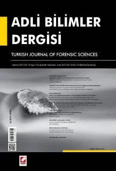 Adli Bilimler Dergisi – Cilt:14 Sayı:2 Haziran 2015