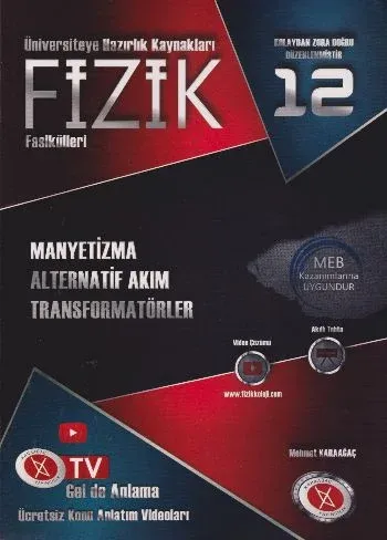 Fizik Fasikülleri 12 Manyetizm-Alternatif Akım-Transformatörler YENİ