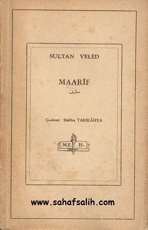 Maarif - Sultan Veled 1949 Baskı