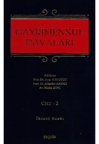 Gayrimenkul Davaları (2 Cilt)
