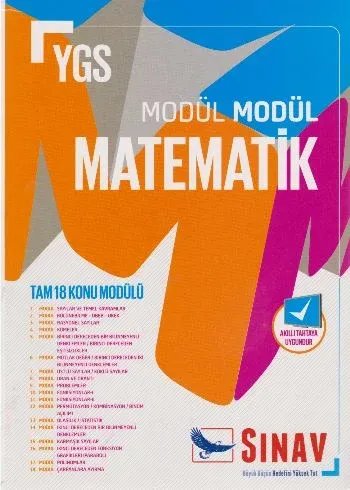 Sınav YGS Modül Modül Matematik Konu Anlatımlı Komisyon